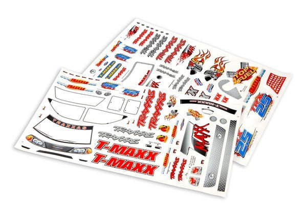 Traxxas T-Maxx RC Decal Sheet
