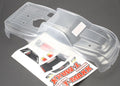 Traxxas 4921 - Body T-Maxx (long wheelbase) (clear requires painting)/ window lights decal sheet (8827784888557)