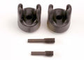 Traxxas Heavy-Duty Transmission Output Yokes & Set Screw Pins RC Drivetrain Part
