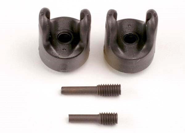 Traxxas Heavy-Duty Transmission Output Yokes & Set Screw Pins RC Drivetrain Part