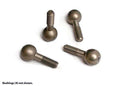 Traxxas 4933X - Pivot balls hard-anodized 7075-T6 aluminum (4)/ pivot ball cap bushings (4) (769161297969)