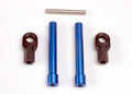 Traxxas 4944 - Bellcrank posts aluminum (2)/ steering link threaded rod (3x25mm)/ long rod ends (2) (769080885297)