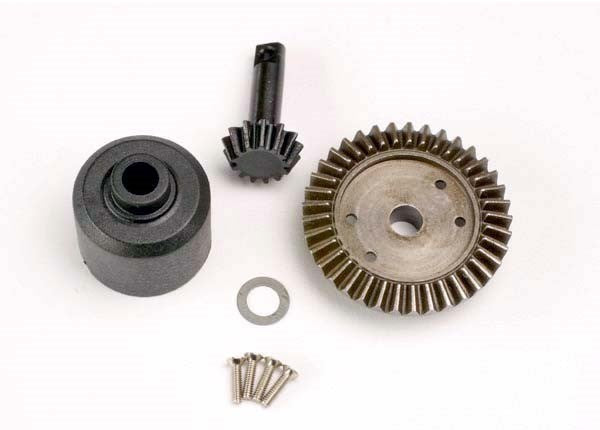 Traxxas Ring Gear 37-T / 13-T Pinion Diff Carrier RC Differential