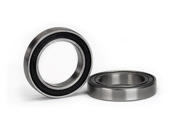 Traxxas 5107A - Ball Bearing Black Rubber Sealed (17x26x5mm) (2) (769163460657)