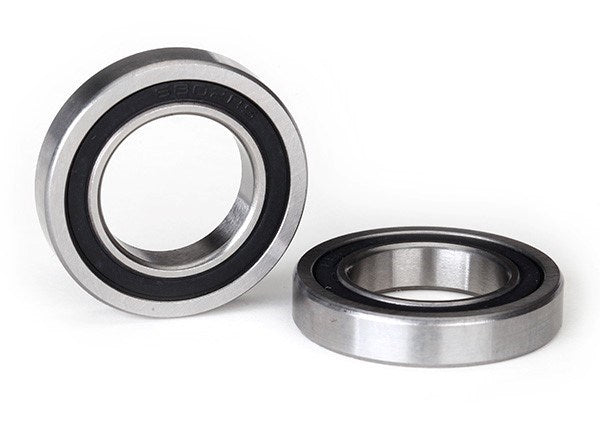 Traxxas 5108A - Ball Bearing Black Rubber Sealed (15 X 26 X 5mm) (2) (7622654066925)