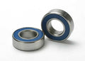 Traxxas 5118 - Ball bearings blue rubber sealed (8x16x5mm) (2) (769083146289)