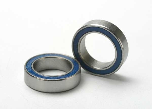 Traxxas Blue Rubber Sealed Bearings 10x15x4mm RC Ball Bearing - 5119