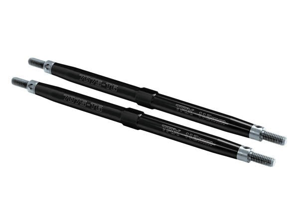 Traxxas 5141A - Toe links T-Maxx / E-Maxx (TUBES black-anodized 7075-T6 aluminum) (769164181553)
