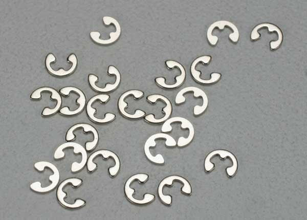Traxxas 5150 - E-clips 1.5mm (24) (769084424241)