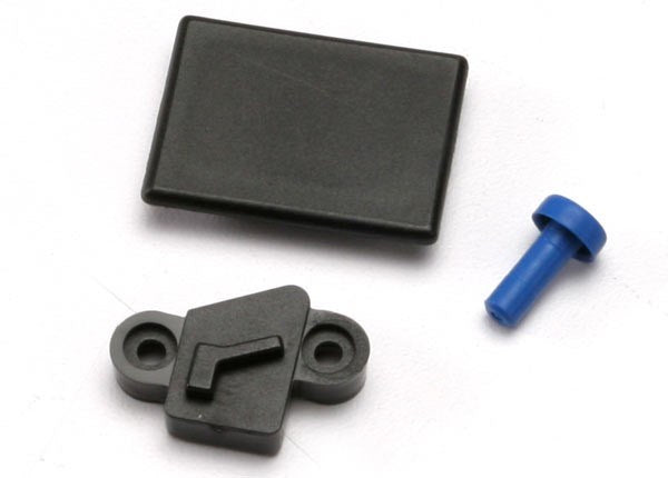 Traxxas 5157 - Cover plates and seals forward only conversion (Revo) (Optidrive blank-out plate Optidrive sensor cover shift fork cover) (769084751921)