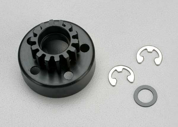 Traxxas 5214 - Clutch Bell (14-Tooth)/5X8X0.5mm Fiber Washer (2)/ 5mm e-clip (requires 5x10x4mm ball bearings part #4609) (1.0 metric pitch)