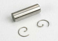 Traxxas Wrist Pin/ Wrist Pin Clips (2) (Trx 2.5 2.5R)