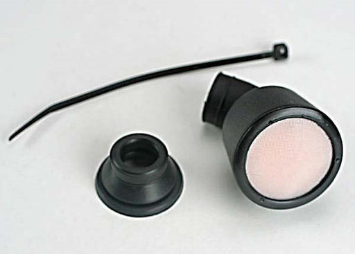 Traxxas 5260 - Air Filter Housing/ Foam Insert/ Straight Base/ Angled base/ cable tie (1-each) (TRX 2.5 2.5R 3.3) - Hobby City NZ