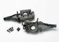 Traxxas 5329 - Bulkhead Rear (L&R Halves)/ Diff Retainer Rear/ 4X14M BCS (2) (769089175601)
