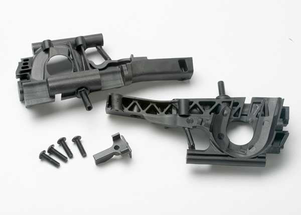 Traxxas 5330 - Bulkhead Front (L&R Halves)/ Diff Retainer/ 4X14Mm BCS (4) (7622648987885)