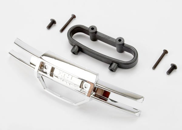 Traxxas Front Chrome & Mount RC Bumper