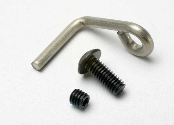 Traxxas 5346 - Hanger metal wire (for tuned pipe)/ 4mm GS (1)/ 4x10 BCS (1) (769089830961)