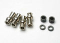 Traxxas 5355 - Hollow ball tall centered (2)/ tall offset hollow ball (2)/ bump steer adjustment shims; 3.5mm (2) 1.17mm (2) (769090093105)