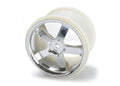 Traxxas 5373 - Wheels Hurricane 3.8" (chrome) (2) (fits Revo / T-Maxx / E-Maxx with 6mm axle and 14mm hex) (769090781233)