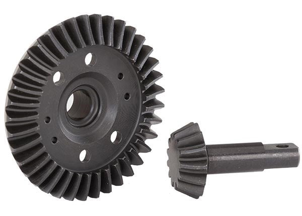 Traxxas Ring Gear & Pinion Gear Machined Spiral Cut Front RC Differential
