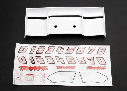 Traxxas 5412 - Wing Revo (White)/ Decal Sheet - Hobby City NZ