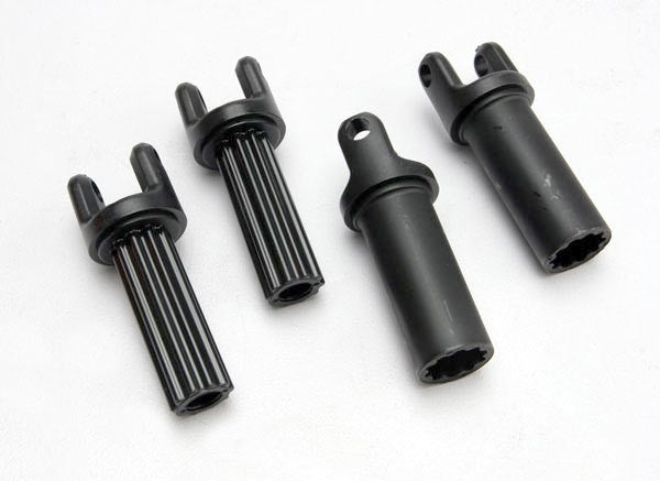Traxxas 5456 - Half shafts center (internal splined (2)/ external splined (2)) (plastic parts only)