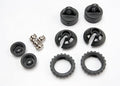 Traxxas 5465 - Caps and spring retainers GTR shock (upper cap (2)/ hollow balls (2)/ bottom cap (2)/ upper retainer (2)/ lower retainer (2)) (769093533745)