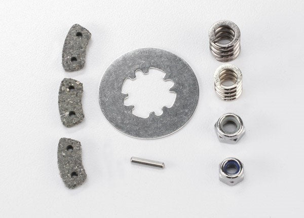 Traxxas 5552A - Rebuild Kit Slipper Clutch (Steel Disc/ Friction Pads (3)/ spring (2)/ pin/ 4.0mm NL (1)/ 5.0mm NL (1)) (7540680687853)