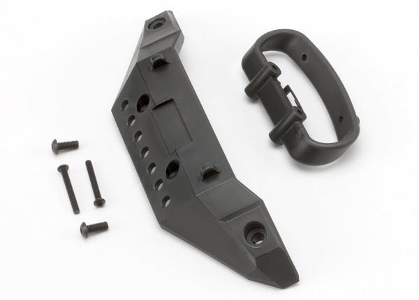Traxxas 5635 - Bumper front/ bumper mount front/ 4x10mm BCS (2)/ 3x25mm BCS (2) (769102839857)