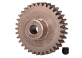 Traxxas 5639 - Gear 34-T pinion (0.8 metric pitch compatible with 32-pitch) (fits 5mm shaft)/ set screw (789132476465)