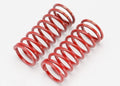 Traxxas 5649 - Spring shock (red) (long) (GTR) (5.4 rate double orange stripe) (1 pair) (8827940045037)