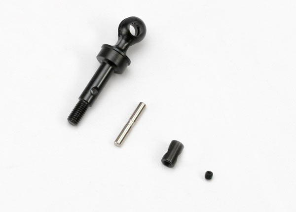 Traxxas 5654 - Stub axle CV style (machined steel) (1)/ cross pin (1)/ drive pin (1) (769103233073)
