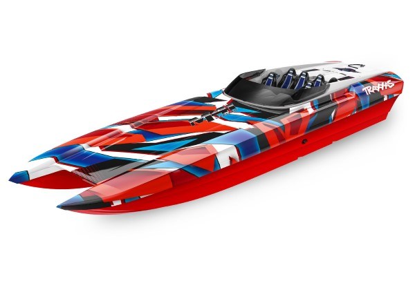 Traxxas 57046-4 - DCB M41 Widebody Catamaran TSM Brushless RTR (7478625239277)