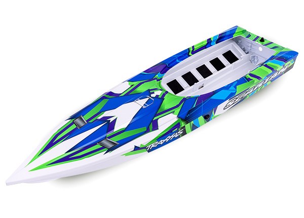 Traxxas 5737G HULL SPARTAN GREEN (8825373065453)