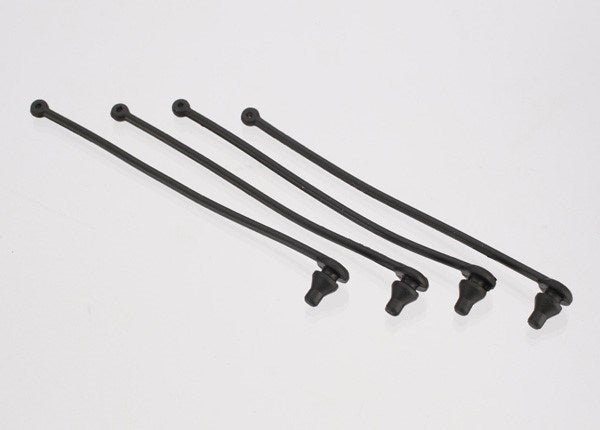 Traxxas 5750 - BODY CLIP RETAINER BLACK (4) (769105166385)