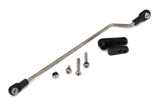 Traxxas 5781 - Rudder pushrod assembled/ servo horn/ 3x18mm BCS (stainless) (1)/ 3x15mm CS (stainless) (1)/ 3x6mm CS (stainless) (1)/ NL 3.0 (1) - Hobby City NZ