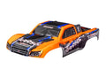 Traxxas Slash 4X4 Orange Clipless RC Car Body 1/10 Scale