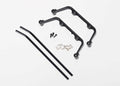 Traxxas 6356 - Landing skid set (black-anodized)/ screws (4) (assembled) (769113653297)