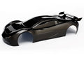 Traxxas 6411X - Body Xo-1 Black (Painted Decals Applied Assembled With Wing) (7892907393261)