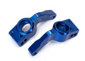 Traxxas 6455 - Axle Carriers Alum L&R (Blue (769115029553)