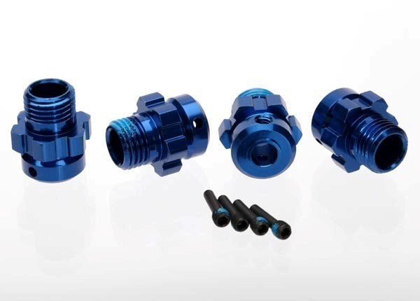 Traxxas Splined 17mm Blue-Anodised 6061-T6 Aluminium RC Wheel Hub