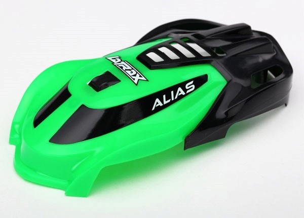 Traxxas 6614 - Canopy Alias green/ 1.6x5mm BCS (self-tapping) (3) (769117880369)