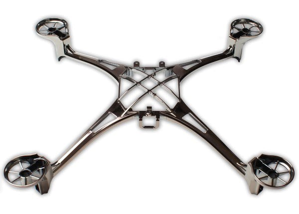 Traxxas 6623X - Main Frame (Black Chrome)/ 1.6X5Mm Bcs (Self-Tapping) (4) (769271398449)