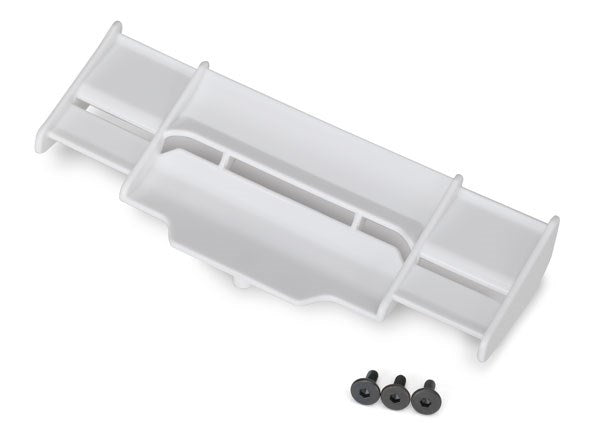 Traxxas 6721A - Wing Rustler 4X4 (white)/ 3x8 FCS (3) (8827993981165)