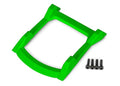 Traxxas 6728G Skid plate roof (body) (green)/ 3x12 CS (4) (8827994570989)
