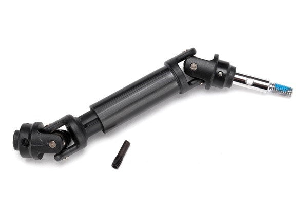 Traxxas 6760 - Driveshaft assembly front heavy duty (1) (left or right) (fully assembled ready to install)/ screw pin (1) (769119977521)