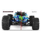 Traxxas 6792 - Sledgehammer tires & black 2.8" wheels assembled (2) (8120450810093)