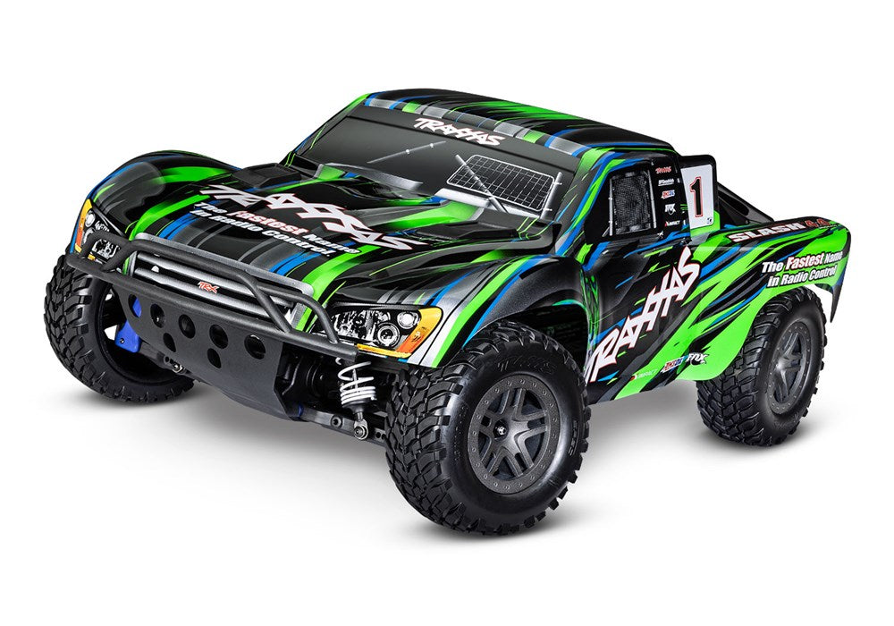 Traxxas 68154 - Slash 4X4 BL-2s: 1/10 Scale 4WD Short Course Truck (8318501519597)