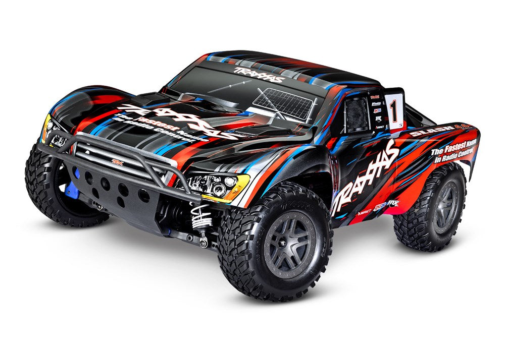 Traxxas 68154 - Slash 4X4 BL-2s: 1/10 Scale 4WD Short Course Truck (8318501519597)