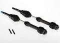 Traxxas 6851R -  2X Driveshafts Front Steel-Spline Constant-Velocity (7540681900269)